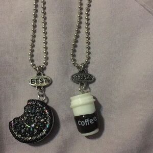 🔥Friendship necklace cutecookieandcoffee cute
